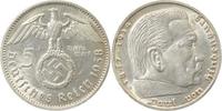 d 1.8 5 RM 36738A~1.8 5 Reichsmark Hindenburg 1938A vz+ J 367