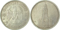 d 5 RM 35734G~3.0V 5 Reichsmark  1934G fast keine Rndschr J 357