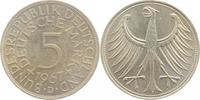  1.5 5 DM   38767D~  1967D vz/st J 387 16,50 EUR Differenzbesteuert nach §25a UstG zzgl. Versand