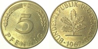 d 1.2 5 Pf 38267D~1.2 5 Pfennig 1967D bfr J 382