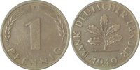 d 2.0 1 Pf 37649F~2.0 1 Pfennig  1949F vz J 376