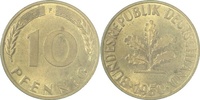     38350F~1.0a 10 Pfennig  1950F stgl EA J 383 23,00 EUR Differenzbesteuert nach §25a UstG zzgl. Versand