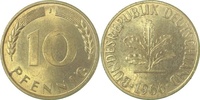     38366J~0.9b 10 Pfennig  1966J st.fein ca.S15 J 383 48,00 EUR Differenzbesteuert nach §25a UstG zzgl. Versand