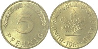 d 1.0 5 Pf 38268G~1.0 5 Pfennig  1968G stgl J 382