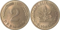 d 1.0 2 Pf 38163D~1.0 2 Pfennig 1963D stgl J 381