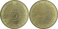  5 Pf   38250G~1.1a 5 Pfennig  1950G bfr/st Erstabschlag (EA)! ! J 382 13,00 EUR Differenzbesteuert nach §25a UstG zzgl. Versand