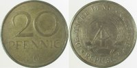 d U1511a69-2.5 20Pfennig DDR 1-6- ss/vz !! J1511a