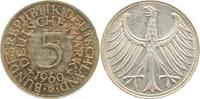  5 DM   38760G~1.5b   1960G vz/st Patina J 387 41,50 EUR Differenzbesteuert nach §25a UstG zzgl. Versand