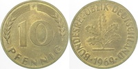 d  38369F~1.0 10 Pfennig  1969F stgl J 383