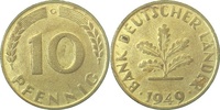 d 37849G~2.0 10 Pfennig 1949G vz J 378