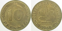 d 38368F~1.0 10 Pfennig 1968F stgl J 383