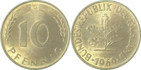     38369G~1.1 10 Pfennig  1969G bfr/stgl J 383 3,60 EUR Differenzbesteuert nach §25a UstG zzgl. Versand