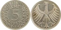  2.5 5 DM   38757F~  1957F ss/vz J 387 17,50 EUR Differenzbesteuert nach §25a UstG zzgl. Versand