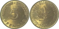  1.0 5 Pf   38269J~1.0 5 Pfennig  1969J stgl J 382 4,10 EUR Differenzbesteuert nach §25a UstG zzgl. Versand