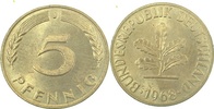  1.0 5 Pf   38268J~1.0 5 Pfennig  1968J stgl J 382 14,50 EUR Differenzbesteuert nach §25a UstG zzgl. Versand