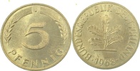 d 1.0 5 Pf 38268J~1.0 5 Pfennig 1968J stgl J 382