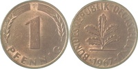 d 1.5 1 Pf 38067G~1.5 1 Pfennig 1967G f. bfr J 380