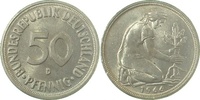     38466D~1.1b 50 Pfennig  1966D bfr/st min.Rf. J 384 15,00 EUR Differenzbesteuert nach §25a UstG zzgl. Versand