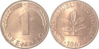  1.0 1 Pf   38067G~1.0 1 Pfennig  1967G stgl J 380 11,00 EUR Differenzbesteuert nach §25a UstG zzgl. Versand