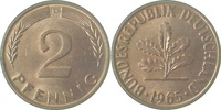  2 Pf   38165D~1.0a 2 Pfennig  1965D stgl.Erstabschlag (EA)! ! J 381 13,00 EUR Differenzbesteuert nach §25a UstG zzgl. Versand