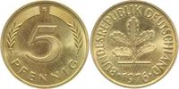d 5 Pf 38276F~1.0a 5 Pfennig 1976F stgl. Erstabschlag (EA)! !! J 382