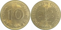     38368D~1.1 10 Pfennig  1968D bfr/stgl J 383 22,00 EUR Differenzbesteuert nach §25a UstG zzgl. Versand