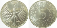  5 DM   38761J~1.11a   1961J stgl EA / bfr. stgl !!! J 387 265,00 EUR Differenzbesteuert nach §25a UstG zzgl. Versand