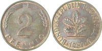 d 1.1 2 Pf 38160G~1.1 2 Pfennig  1960G bfr/stgl J 381