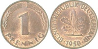 d 1 Pf 38050D~2.0v 1 Pfennig  1950D Var.Ngb.9.7 vz Ngb 9.7