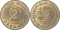 d 1.2 2 Pf 38165F~1.2 2 Pfennig 1965F bfr J 381