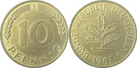 d 38367F~1.5 10 Pfennig 1967F f.bfr J 383