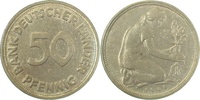     37949F~2.5 50 Pfennig  1949F ss/vz J 379 5,00 EUR Differenzbesteuert nach §25a UstG zzgl. Versand