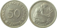     37949G~2.5 50 Pfennig  1949G ss/vz J 379 7,50 EUR Differenzbesteuert nach §25a UstG zzgl. Versand