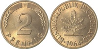 d 1.0 2 Pf 38164F~1.0 2 Pfennig 1964F stgl J 381