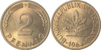  1.0 2 Pf   38164F~1.0 2 Pfennig  1964F stgl J 381 13,00 EUR Differenzbesteuert nach §25a UstG zzgl. Versand