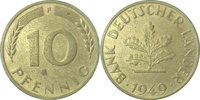     37849F~2.0 10 Pfennig  1949F vz J 378 10,00 EUR Differenzbesteuert nach §25a UstG zzgl. Versand