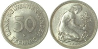 d  37949D~1.1v 50 Pfennig  1949D Variante bfr/st Ngb.1.2