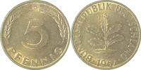 d 2.0 5 Pf 38267G~2.0 5 Pfennig 1967G vz J 382