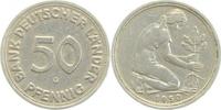 d 37950G~3.0 50 Pfennig 1950G BDL ss inkl. Expertise J 379