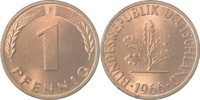 d 0.9 1 Pf 38066F~0.9 1 Pfennig 1966F stgl fein J 380