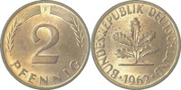 d 1.2 2 Pf 38162F~1.2 2 Pfennig  1962F bfr J 381