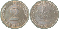  1.1 2 Pf   38167G~1.1 2 Pfennig  1967G bfr/st J 381 10,50 EUR Differenzbesteuert nach §25a UstG zzgl. Versand