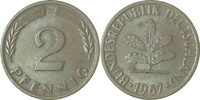 d 3.0 2 Pf 38167G~3.0 2 Pfennig  1967G ss J 381