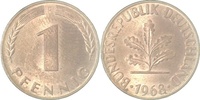 d 1.1 1 Pf 38068G~1.1 1 Pfennig  1968G bfr/st J 380