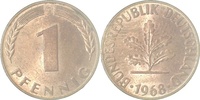 d 1.2 1 Pf 38068G~1.2 1 Pfennig 1968G bfr J 380