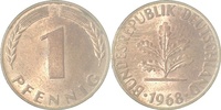 d 1.2 1 Pf 38068G~1.2 1 Pfennig  1968G bfr J 380