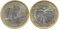 d 1 Euro M48802-1.5-IT 2002 Italien unmagnetisch!!!! 488