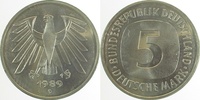  5 DM   41589D~1.0a   1989D stgl .Erstabschlag (EA)! ! J 415 16,00 EUR Differenzbesteuert nach §25a UstG zzgl. Versand