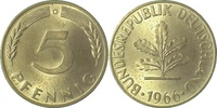 d 1.0 5 Pf 38266G~1.0 5 Pfennig 1966G stgl J 382