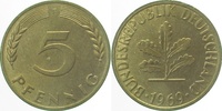 d 1.0 5 Pf 38269F~1.0 5 Pfennig 1969F stgl J 382